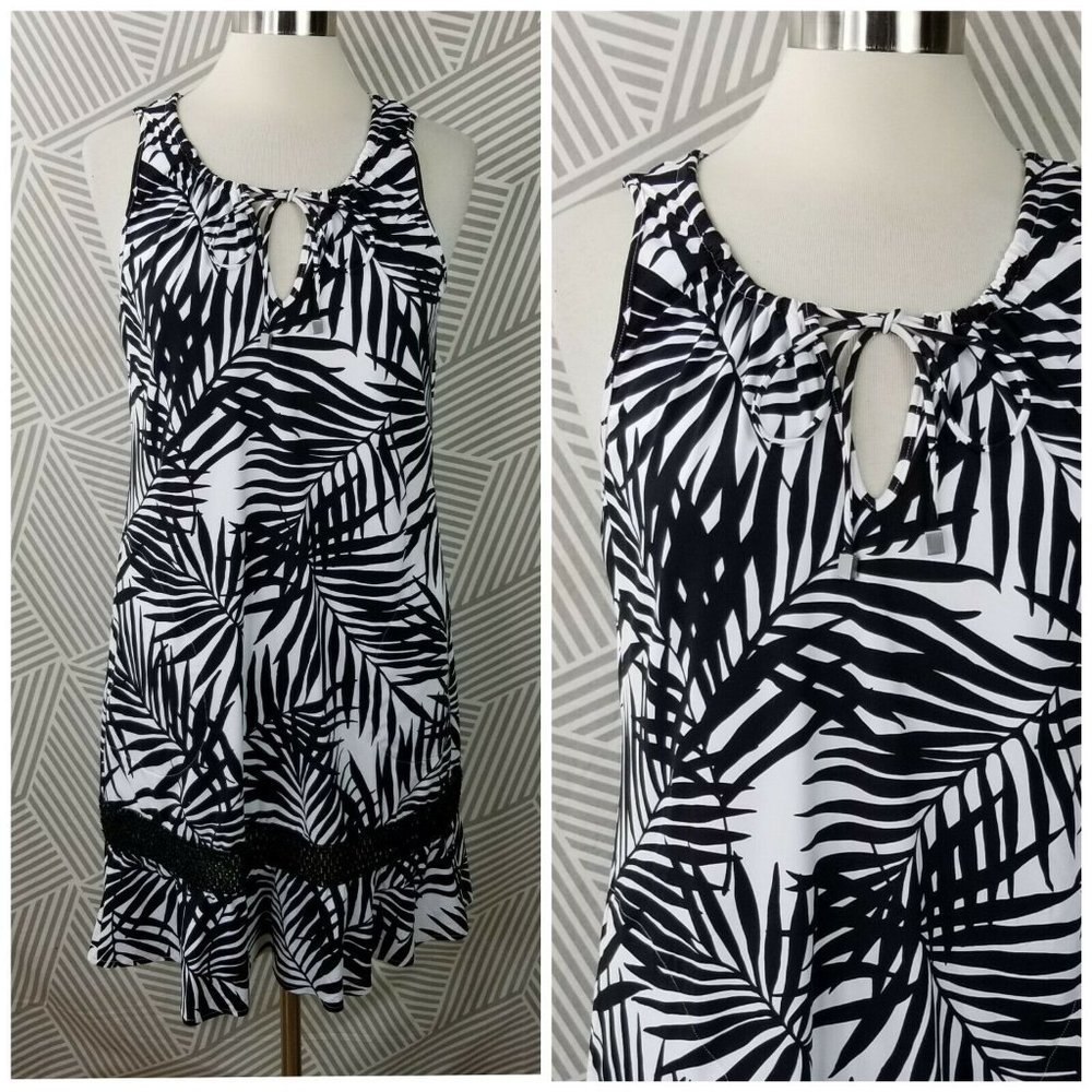 Lands End size Medium 10/12 Scuba Stretch Dress